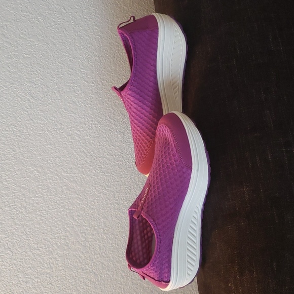 Saguaro Mesh Walking, orthopedic sock sneaker wegde Size 39 color Fushia. - Picture 3 of 12